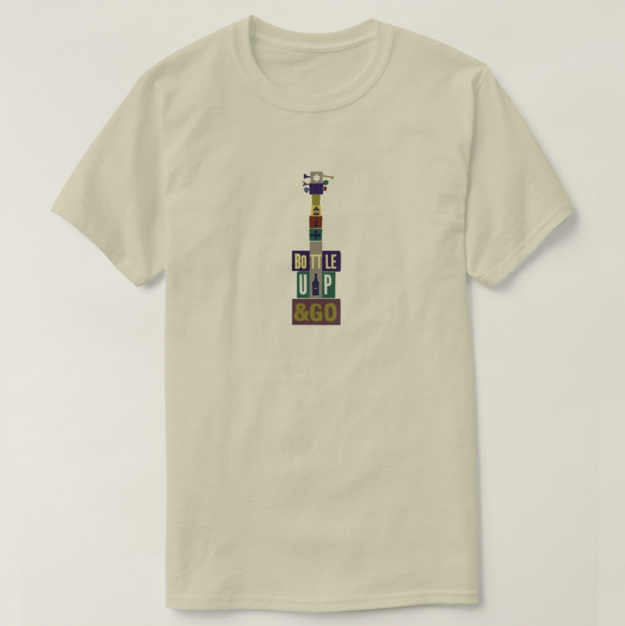 bottle up and go print on demand t shirt